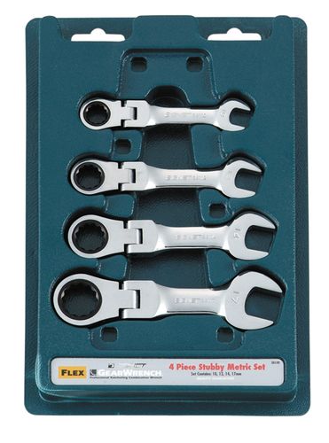 (LINEクーポン有)シグネット 工具 SIGNET 38140 4PC スタビーフレックスギアレンチセット ミリ 38140 フレックススタビーギアレンチ 000856838140 ハンドツール パソコン