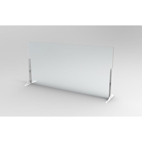 ナカバヤシ PTS-AC1260CR アクリルパーティション W1200×600mm／クリア PTSAC1260CR
