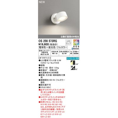 (LINEクーポン有)オーデリック ODELIC OS256573RG ランプ別梱包
