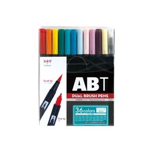 (LINEクーポン有)トンボ鉛筆 AB-T36CBA ABT多色セット36色ベーシ ABT36CBA