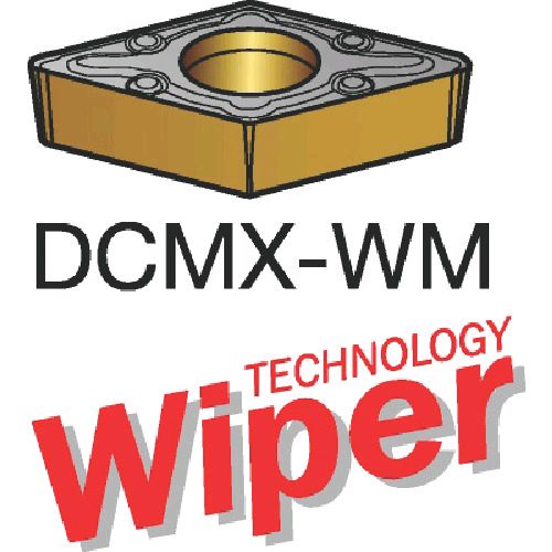 【即納在庫品】「直送」サンドビック ＳＶ DCMX11T304WM コロターン107 旋削用ポジ・チップ 1115 359-0305 【キャンセル不可】
