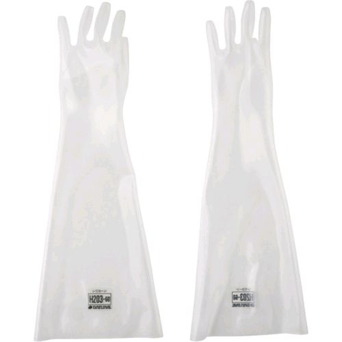 【即納在庫品】「直送」ＤＡＩＬＯＶＥ DH203-60-L 耐溶剤用手袋　ダイローブＨ２０３－６０ Ｌ DH20360L