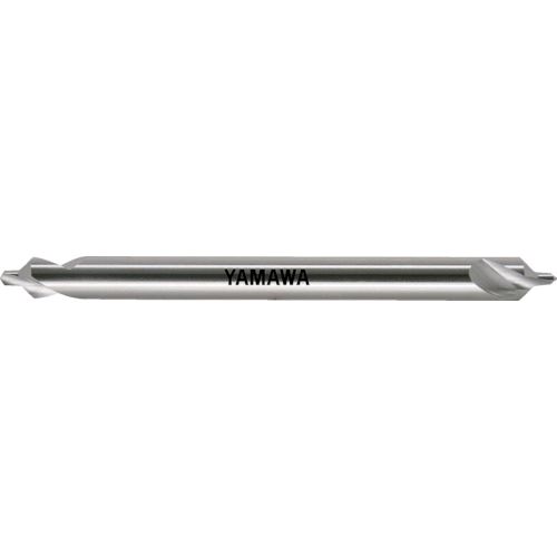 【即納在庫品】「直送」ヤマワ YAMAWA CEQ-L100-5 ヤマワ　ロングシャンク強ねじれ溝Ａ形９０° センタ穴ドリル ＣＥ－ＱＬ Ｌ１００ ５Ｘ９０°Ｘ１２ CEQL1005 120-9043