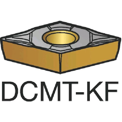 【即納在庫品】「直送」ＳＶ DCMT 11 T3 04-KF H13A 旋削用チップコロターン１０７超硬 10個入 DCMT11T304KFH13A 【キャンセル不可】