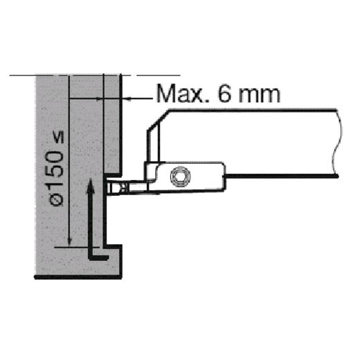 【即納在庫品】「直送」タンガロイ CGWSR2020-FLR5TP 外径用TACバイト CGWSR2020FLR5TP 350-2988 【キャンセル不可】|アカリカ