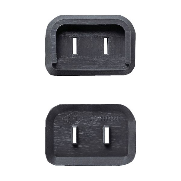 【即納在庫品】「直送」トラスコ TRUSCO PL2LCAP-50P-BK プラグ安全カバー2Pスイングプラグ用 50P入 ブラック PL2LCAP50PBK