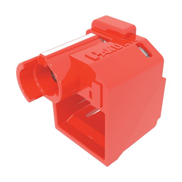 【即納在庫品】「直送」パンドウイット PSL-DCPLRE パッチコードロック ＬＡＮケーブルロック 赤 １０個入り 専用工具１個付き ＰＳＬ－ＤＣＰＬＲＥ PSLDCPLRE