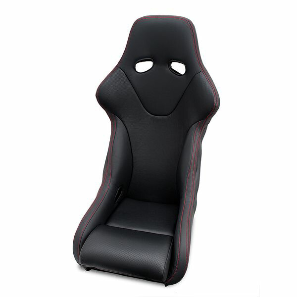 (LINEクーポン有)【個数：1個】ビーナス JSC-007 直送 代引不可・他メーカー同梱不可 JADE スタイリッシュシートカバー RECARO RS－GEモデル用 ブラック×レッドステッチ JSC007