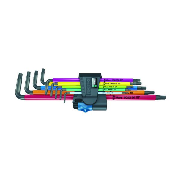 【即納在庫品】「直送」Ｗｅｒａ 024470 967／9 XL トルクスHF マルチカラーヘックスキーセット｜アカリカ