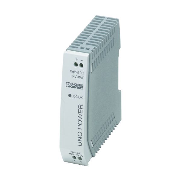 【即納在庫品】「直送」フェニックスコンタクト UNO-PS/1AC/24DC/ 30W コンタクト 電源ユニット ＤＩＮレール取付け ３０Ｗ UNOPS/1AC/24DC/30W
