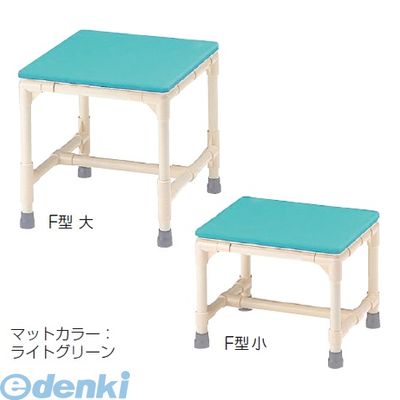 (LINEクーポン有)【個人宅配送不可】【個数：1個】矢崎化工 CAA-10-BL 直送 代引不可・他メーカー同梱不可 シャワーいす　Ｆ型マット固定タイプ 大 座面マット色：ブルー CAA10BL