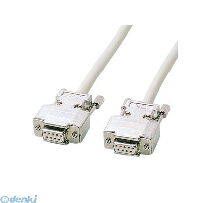 サンワサプライ KRS-403XF5N RS-232Cケーブル KRS403XF5N 5m パソコン周辺機器 クロス SUPPLY SANWA