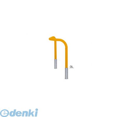 【個人宅配送不可】【個数:1個】帝金 Teikin 82R-C W 直送 代引不可・他メーカー同梱不可 スチール製バリカー 横型・コノ字型・アーチ型・U字型車止めポール スタンダードタイプ φ60.5×t2.8 W500×500 H650 mm 白色 82RCW|アカリカ