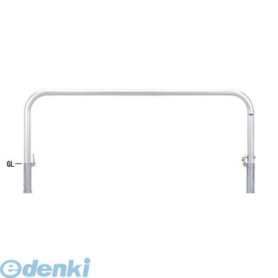 (LINEクーポン有)【個人宅配送不可】帝金 Teikin S82PK-20 直送 代引不可・他メーカー同梱不可 ステンレス製バリカー　横型・コノ字型・アーチ型・U字型車止めポール スタンダードタイプ φ60.5×t3.0 W2000 H650 ｍｍ S