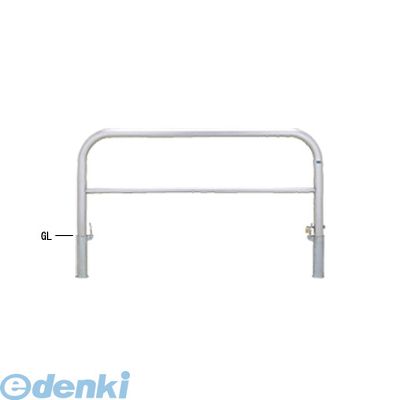 (LINEクーポン有)【個人宅配送不可】帝金 Teikin S82PK3-15 直送 代引不可・他メーカー同梱不可 ステンレス製バリカー　横型・コノ字型・アーチ型・U字型車止めポール スタンダードタイプ 中桟付・中桟あり　φ60.5×t3.0 W1500