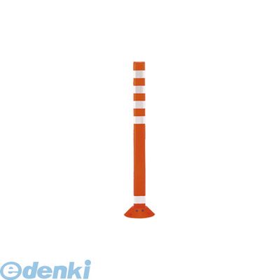 【個人宅配送不可】【個数：1個】帝金 Teikin TC-100B OR 直送 代引不可・他メーカー同梱不可 ポリウレタンバリカー　Tコーン　オレンジ色 ガードコーン TC100BOR