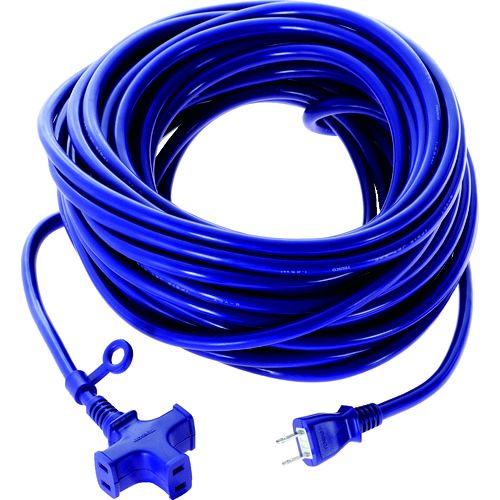 ＴＲＵＳＣＯ TKC15-203PSVI ３個口ソフトタイプ延長コード ２０ｍ バイオレット TKC15203PSVI バイオレット2064692 206-4692