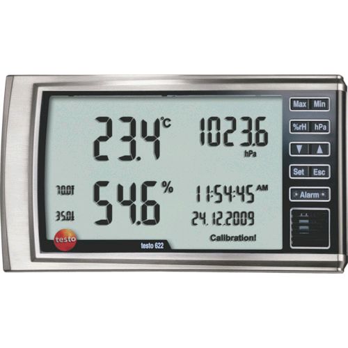 【即納在庫品】「直送」テストー TESTO622 高精度卓上式温湿度・気圧計 39,813円