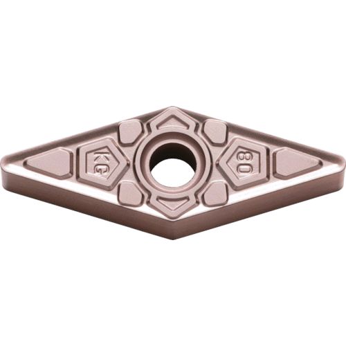 【即納在庫品】「直送」京セラ VNMG160408KG-CA310 【10個入】 旋削用チップ ＣＡ３１０ ＣＶＤコーティング ＣＡ３１０ VNMG160408KGCA310