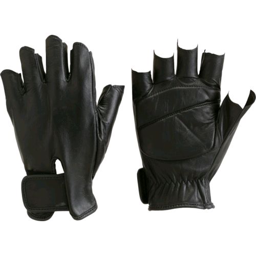 【即納在庫品】「直送」ＴＲＵＳＣＯ TPG855-L 防振防滑手袋 ハーフフィンガー ＬサイズTPG855L 286-9004