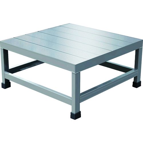 ＴＲＵＳＣＯ WTDB-6630 アルミ製溶接一体構造型作業台　一段 完成品 Ｗ６００&times;Ｄ６００&times;Ｈ３００ WTDB6630｜アカリカ