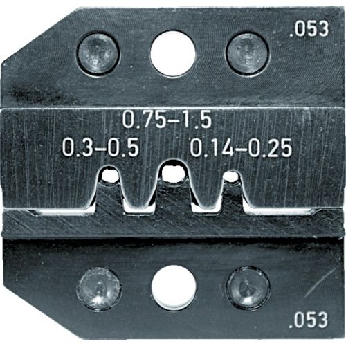 (LINEクーポン有)【即納在庫品】「直送」RENNSTEIG 62405330 圧着ダイス ６２４－０５３ ピンコンタクト０．１４－１．５【送料無料】 クリンピングダイス