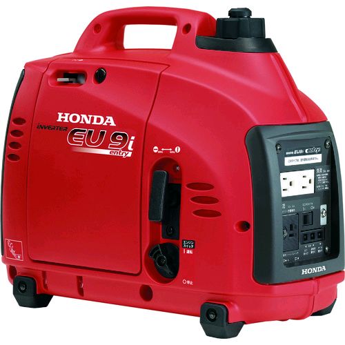 本田技研工業 ＨＯＮＤＡ EU9IT1JN3 防音型インバーター発電機　９００ＶＡ 交流／直流 451-5234