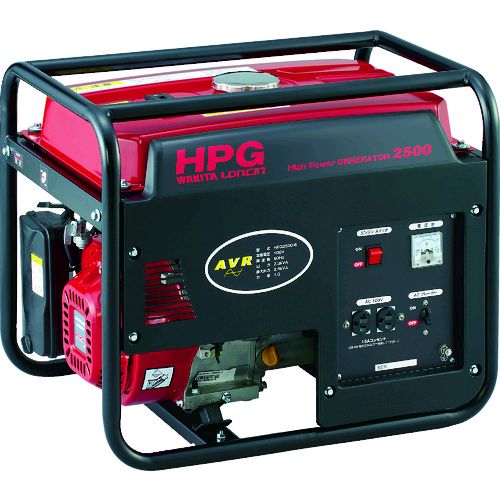 ワキタ HPG250060 エンジン発電機 HPG−2500 60Hz