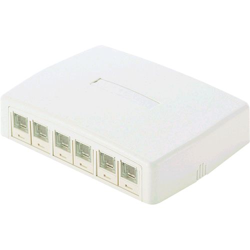 【即納在庫品】「直送」パンドウイット JOQ6H6A00 ＣＡＴ６Ａスプリングシャッター付きローゼットキット ６個口 白 ＪＯＱ６Ｈ６Ａ０００ パンドウイットコーポレーション