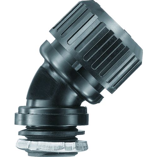 753円 新着 直送 SANKEI N24BG50 サンフレキROBO 45°コネクタ ノックアウト接続用 管用平行おねじ付き 黒色 三桂製作所 MANUFACTURING 黒色1593778