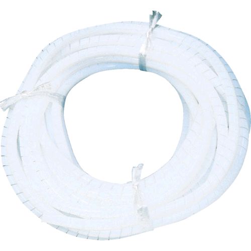 【即納在庫品】「直送」フロンケミカル［NR051405］ フッ素樹脂 ＰＴＦＥ スパイラルチューブ １２φ×１４φ×１０ｍ