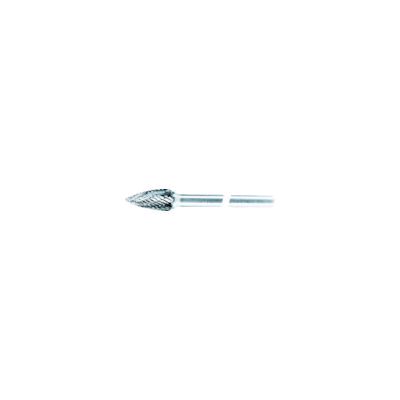 【即納在庫品】「直送」スーパーツール SB4C04M 超硬バー ミドルシャンク シャンク長：８０ｍｍ ロー付タイプ ポイント型 ダブルカット 刃径：１２．７ ミドルシャンクロー付タイプ ダブルカット SUPER TOOL