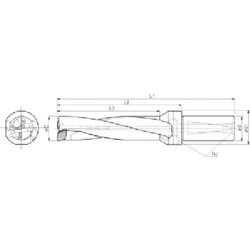 【即納在庫品】「直送」京セラ S25-DRZ165660-06 ドリル用ホルダ S25DRZ16566006 641-8899 【キャンセル不可】