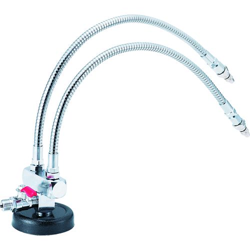 トラスコ中山 TRUSCO TMC-2-R400 マグネットクーラント２軸用セットノズル４００ TMC2R400