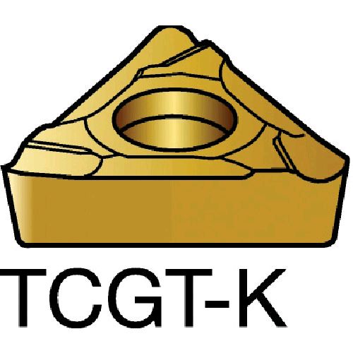 【即納在庫品】「直送」サンドビック ＳＶ TCGT110204LK コロターン107 旋削用ポジ・チップ 5015 610-6676 【キャンセル不可】