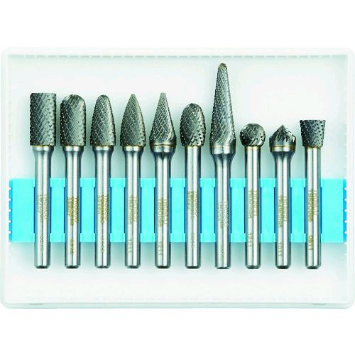 【即納在庫品】「直送」トラスコ中山 ＴＲＵＳＣＯ TBC09510S 超硬バーセットCシリーズ 軸6mm 刃径 436-5607 【送料無料】