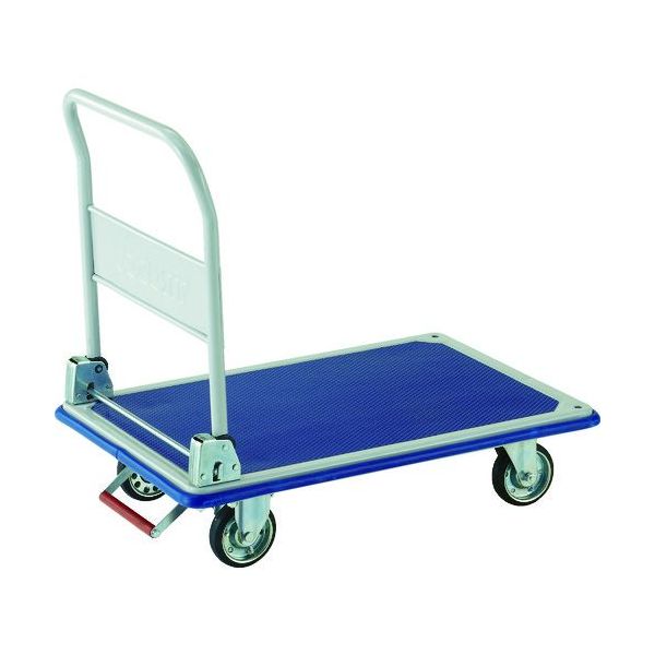 【即納在庫品】「直送」【個人宅配送不可】【個数:1個】トラスコ中山 TRUSCO 301NKB 直送 代引不可・他メーカー同梱不可 プレス製台車 ドンキーカート 折りたたみ式915×615 ピン式固定車ストッパー付|アカリカ