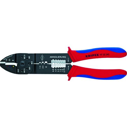 【即納在庫品】「直送」ＫＮＩＰＥＸ 9722-240 圧着ペンチ ２４０ｍｍ 9722240