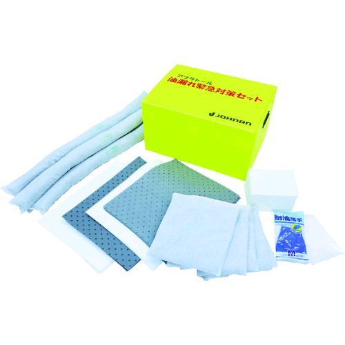【個数:1個】JOHNAN JOHNAN C1 吸収材キット 油吸収材 アブラトール 緊急対策セットC 油吸収量40L 397-0485 【送料無料】|アカリカ