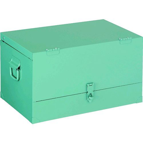 【個数：1個】トラスコ中山 株 F502 中型車載用前扉付工具箱 中皿なし ５００Ｘ３３０Ｘ２８０