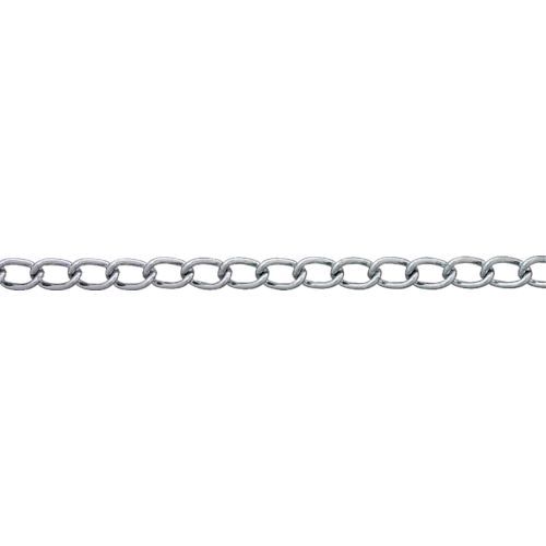 【即納在庫品】「直送」ニッサチェイン IM126 鉄クロームマンテル 2.6mm×30m IM-126 320-3964