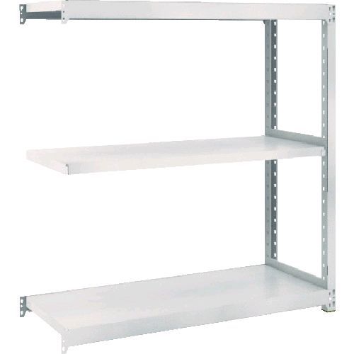 【即納在庫品】「直送」【個人宅配送不可】トラスコ TRUSCO M2-4663BNG 直送 代引不可・他メーカー同梱不可 スチールラック M2型軽中量棚 1760X600XH1200 3段 連結 ネオグレー M24663BNG|アカリカ