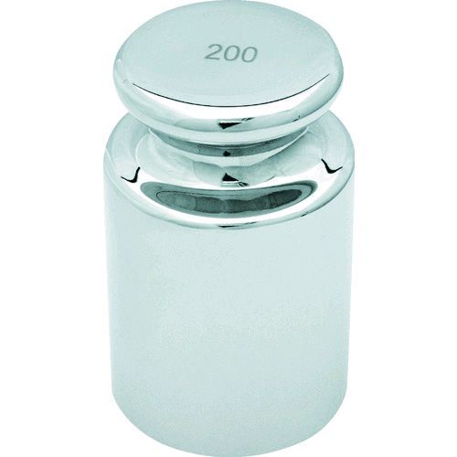 【即納在庫品】「直送」ＴＲＵＳＣＯ MLCF1-200G ＯＩＭＬ 円筒分銅 Ｆ１級 ２００ｇ MLCF1200G 207-6112