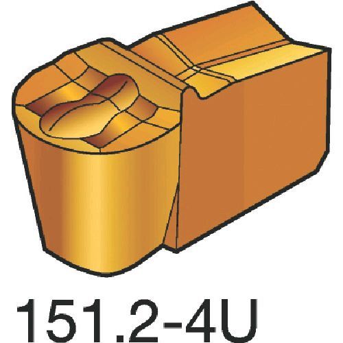 【即納在庫品】「直送」サンドビック ＳＶ N151.2-300-25-4U235 【10個入】 Ｔ－Ｍａｘ　Ｑ－カット　突切り・溝入れチップ　２３５　ＣＯＡＴN151.2300254U8716235
