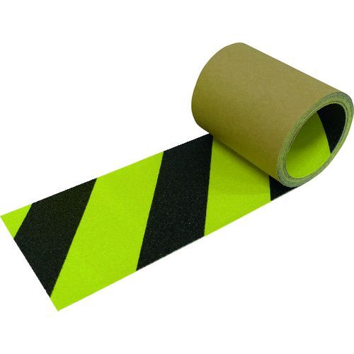 【即納在庫品】「直送」ＮＣＡ NSP-1003-FLZ 蛍光ノンスリップ　１００×３ｍ　ゼブラタイプ NSP1003F NSP1003FLZ
