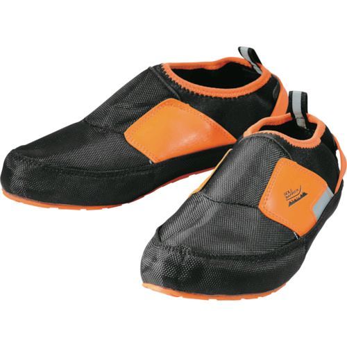 【即納在庫品】「直送」丸五 SBM03-BK/O-L ソールバリアモック＃０３ ブラック／オレンジ ＬSBM03BKOL MARUGO 災害対策用シューズ Lサイズ カンセン