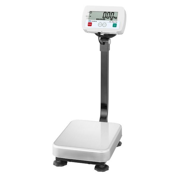 エー・アンド・デイ Ａ＆Ｄ SE-30KAM 防塵・防水デジタル台はかり ＳＥシリーズ 一体型・ポール付 ひょう量３０ｋｇ 最小表示５ｇ 計量皿寸法Ｗ３００&times;Ｄ３８０ｍｍ SE30KAM｜アカリカ