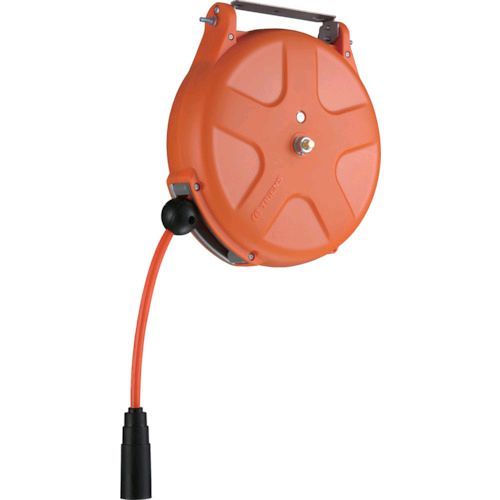 【即納在庫品】「直送」TRIENS SHS-310A-OR エアーホースリール 内径8mmX10m オレンジSHS310AOR|アカリカ