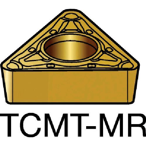 【即納在庫品】「直送」サンドビック TCMT 16 T3 08-MR 【10個入】 コロターン１０７　旋削用ポジ・チップ　２０３５ TCMT16T308MR