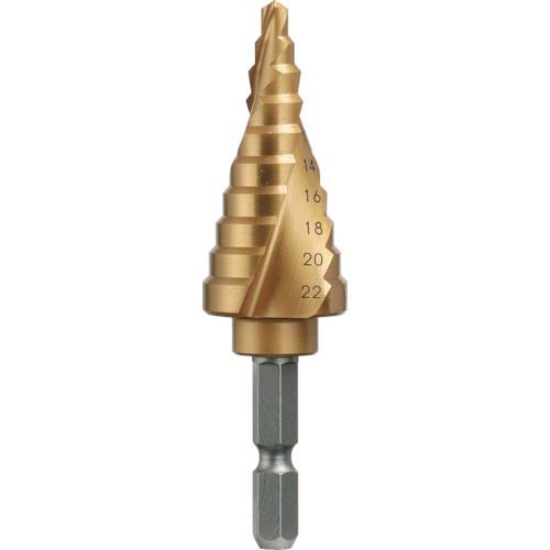 【即納在庫品】「直送」大見工業 OMI TKS422EG 大見　スパイラルタケノコドリル　六角軸　１０段 TKS- 289-0071